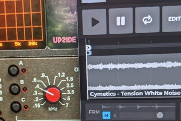 Loopcloud player and Acustica Taupe Tape Plugin