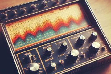 vintage photo of a dynamic EQ